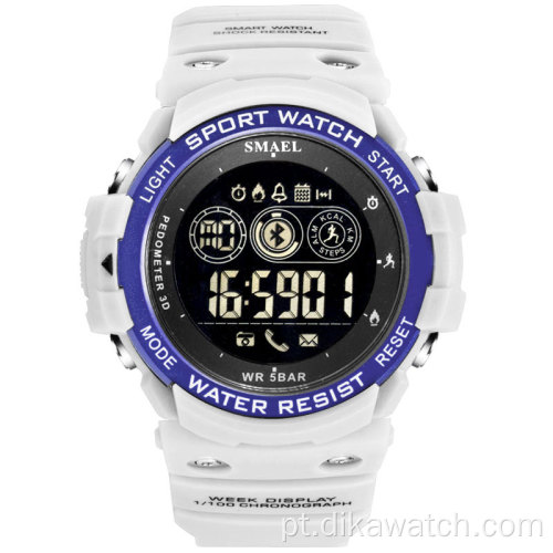 SMAEL Mens Sports Watch Relógio de pulso digital multifuncional